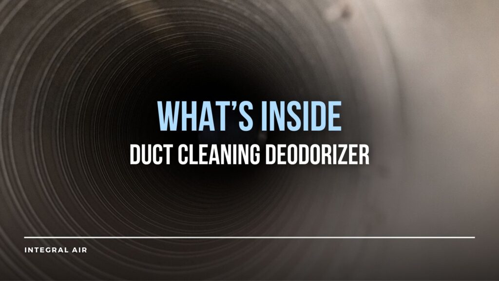 Duct Cleaning Deodorizer